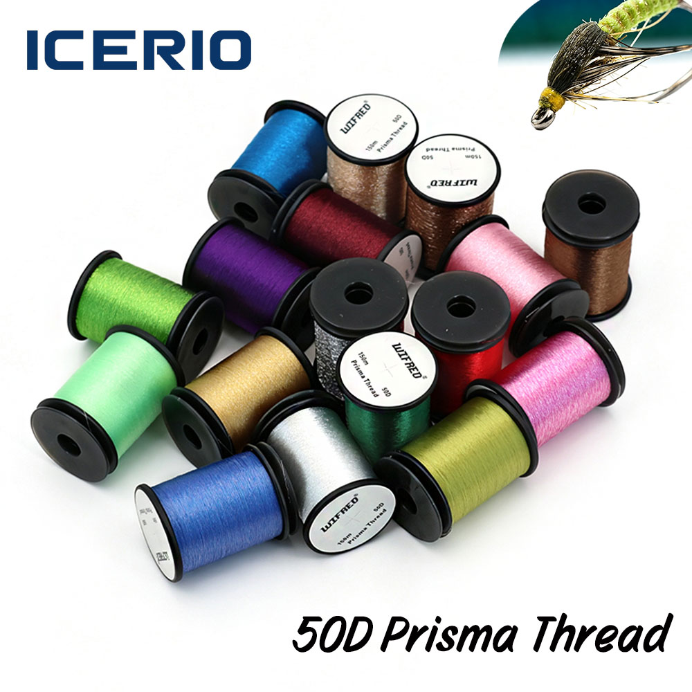   50D プリズマ フライタイイングスレッド 150m - Ice Fishing Line のレビューと価格