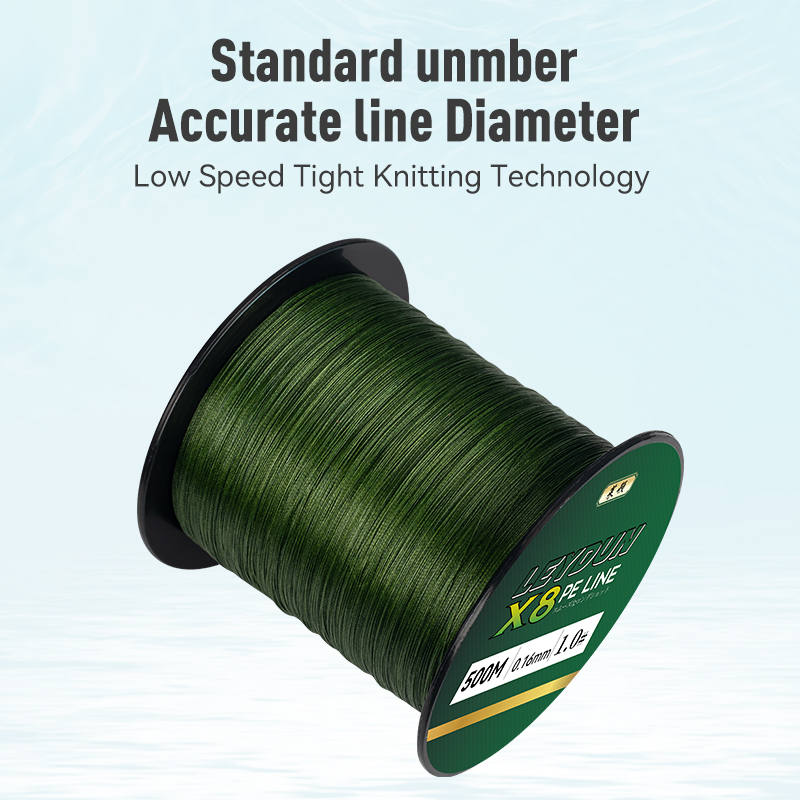 LEYDUN 500m マイクロニューフィッシングライン 8 - Fluorocarbon Line のレビューと価格