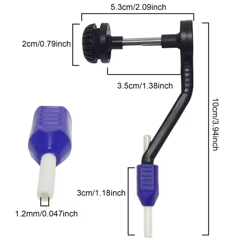 2個入りフライタイイングボビンホルダー セラミックチューブ  - Fishing Line Winder のレビューと価格
