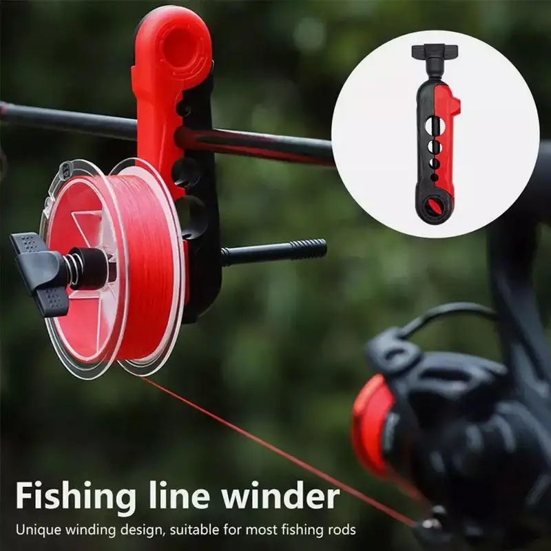 携帯用釣り糸巻き取り器、スプール、ロッドホルダー、糸巻き機、 - Fishing Line Winder のレビューと価格