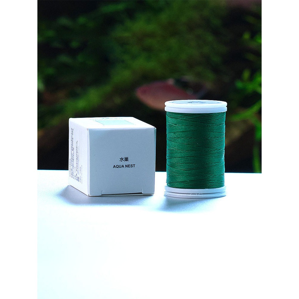 生分解性モス糸 水槽植物用 天然分解性結束紐 淡水アクアスケ - Freshwater Line のレビューと価格