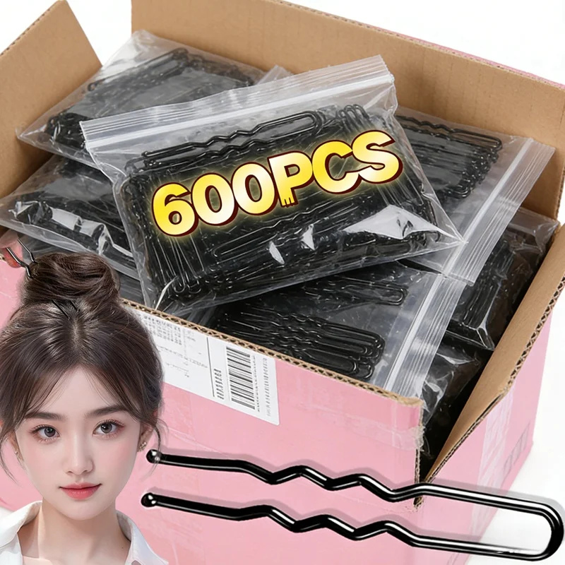 ストレートヘア用ヘアクリップ、U字型ヘアピン、女性用ヘアピン - Tippet Line のレビューと価格