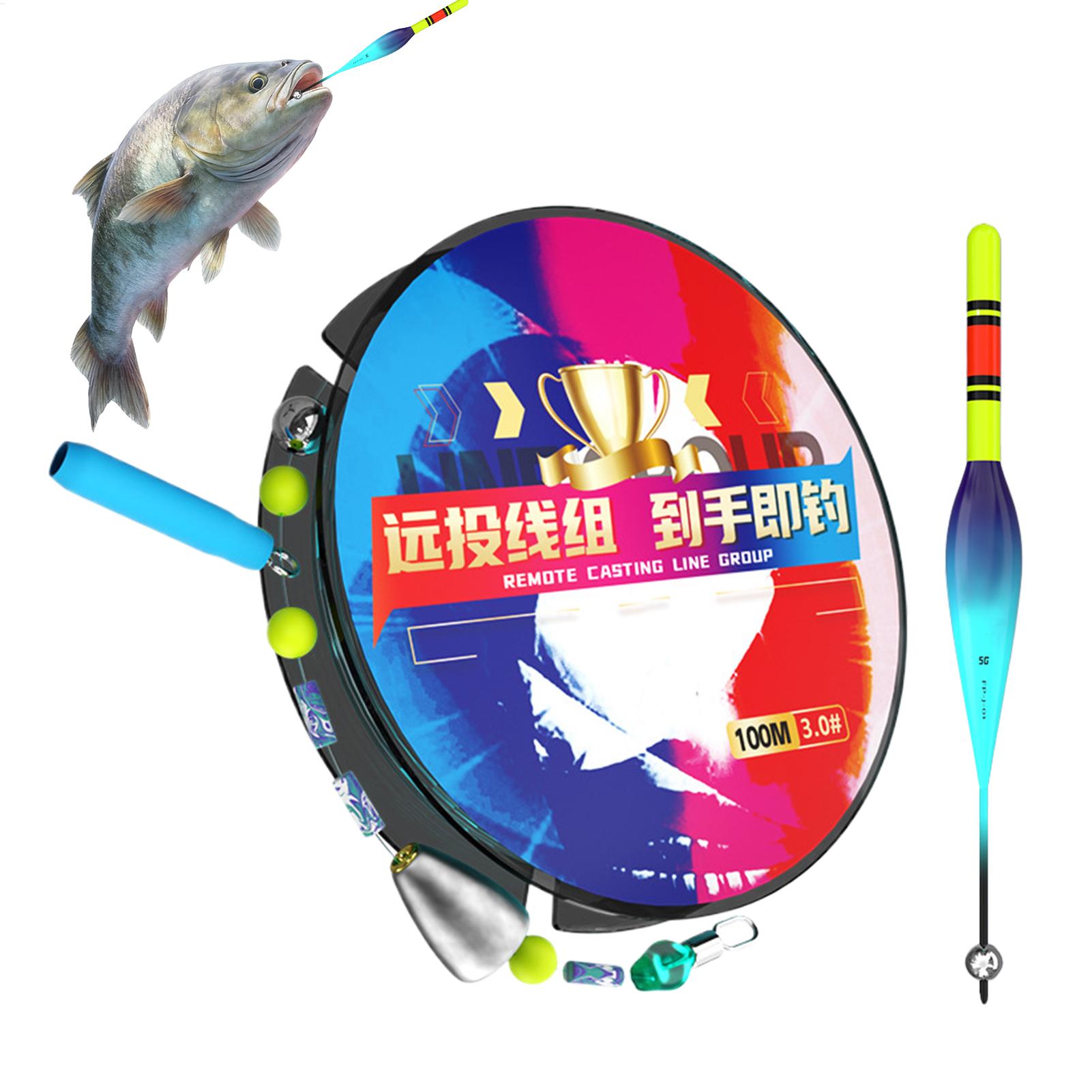 釣り用浮き具 自動ラインリグキット 100M 高感度 バイト - Saltwater Line のレビューと価格